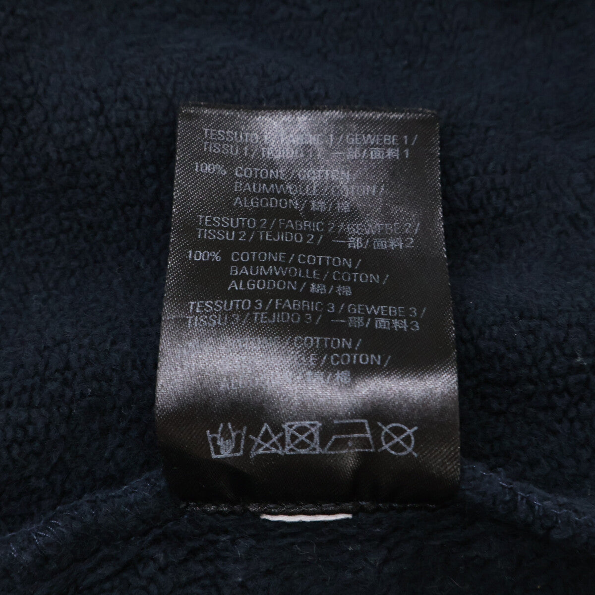 BALENCIAGA Aoyama Reconstructed Logo Hoodie Black Size M