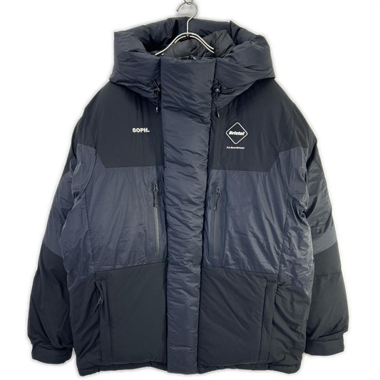 F.C.Real Bristol Field Down Parka Nylon Jacket Black Size XL