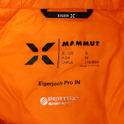 MAMMUT Eigerjoch Pro Insulated Hooded Jacket Orange Size M