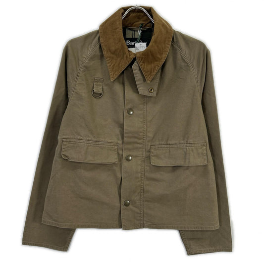 Barbour SPEY Duck Cotton Short Jacket Beige Size M