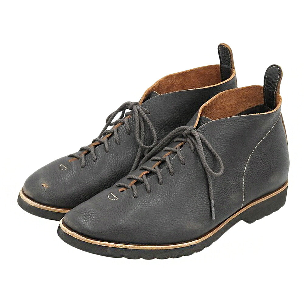 KOTOKA Tatsuno Natural Grain Black Sneakers Black Size 26.5