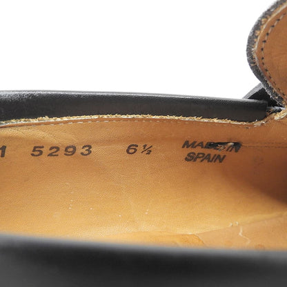 Berwick Leather Coin Loafer Black Size 6.5
