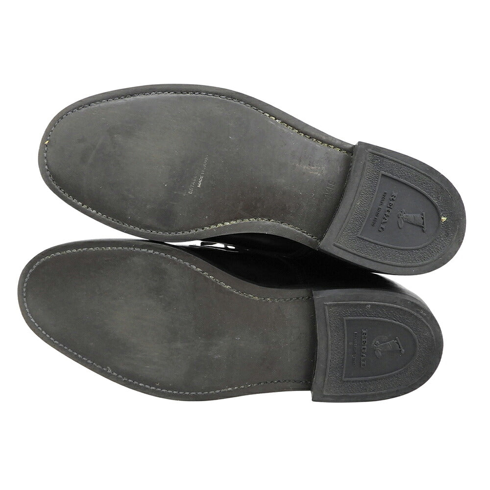 REGAL Blucher Plain Toe Sneakers Black Size 24.5