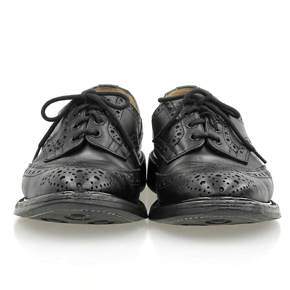 Tricker's BOURTON Wingtip Sneakers Black Size 7.5