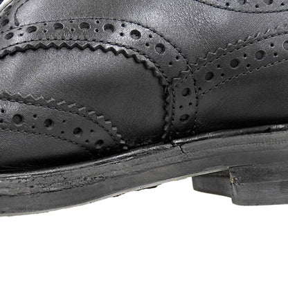 Tricker's BOURTON Wingtip Sneakers Black Size 7.5