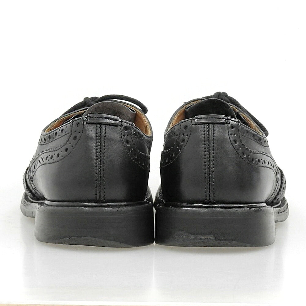 Tricker's BOURTON Wingtip Sneakers Black Size 7.5