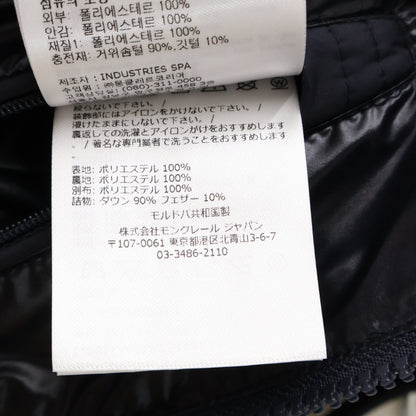 MONCLER CARDERE GIUBBOTTO '23 Hooded Jacket Navy Size 3