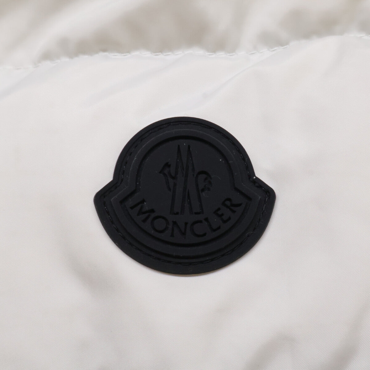 MONCLER VALMASQUE Hooded Down Vest Light Gray Size 3