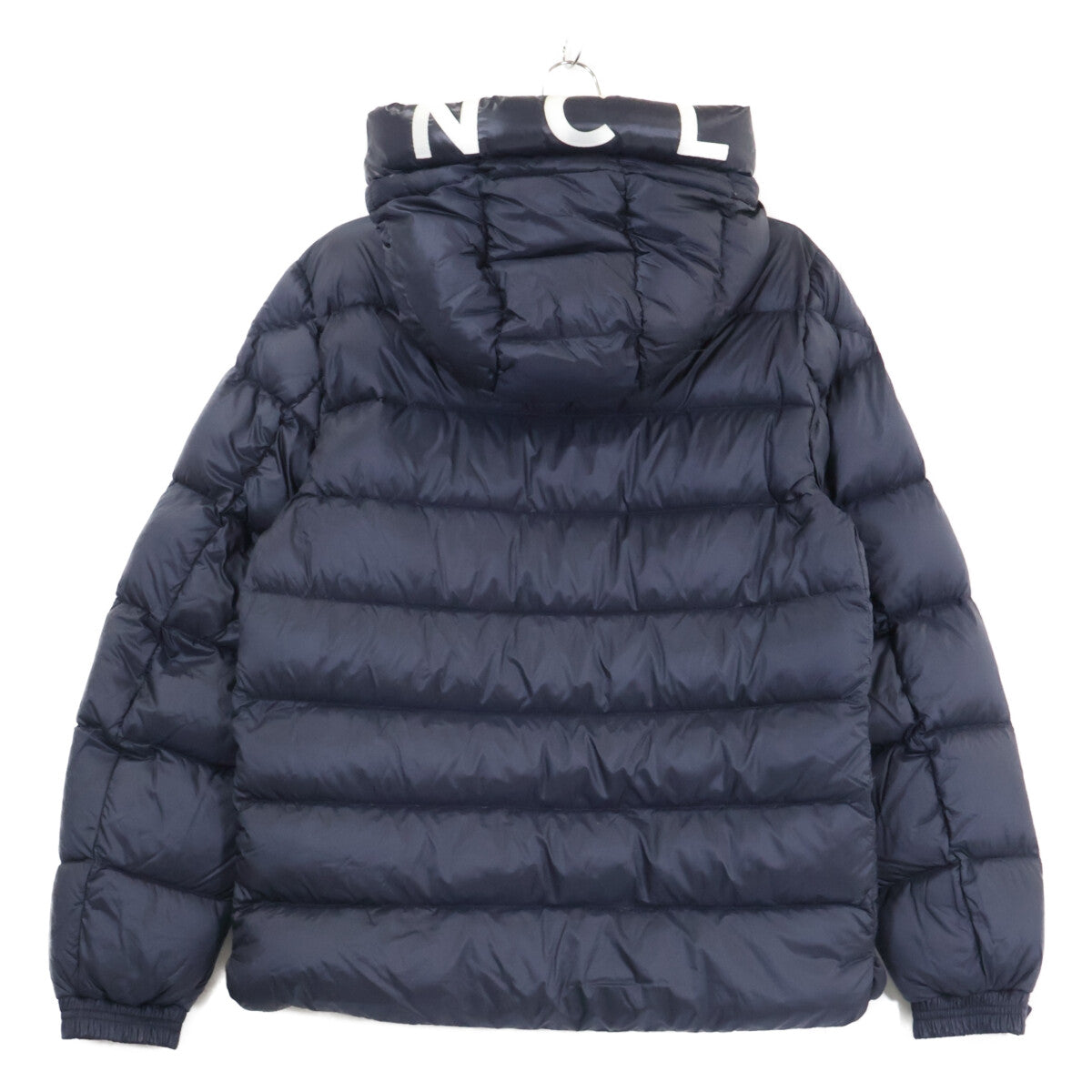 MONCLER Salzman Hooded Down Jacket Navy Size 1