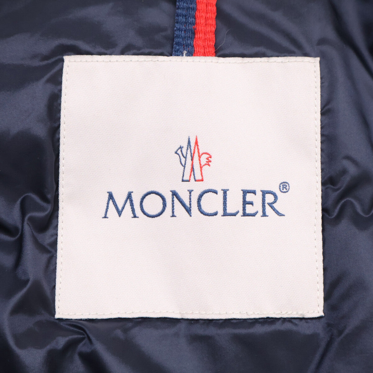 MONCLER Salzman Hooded Down Jacket Navy Size 1