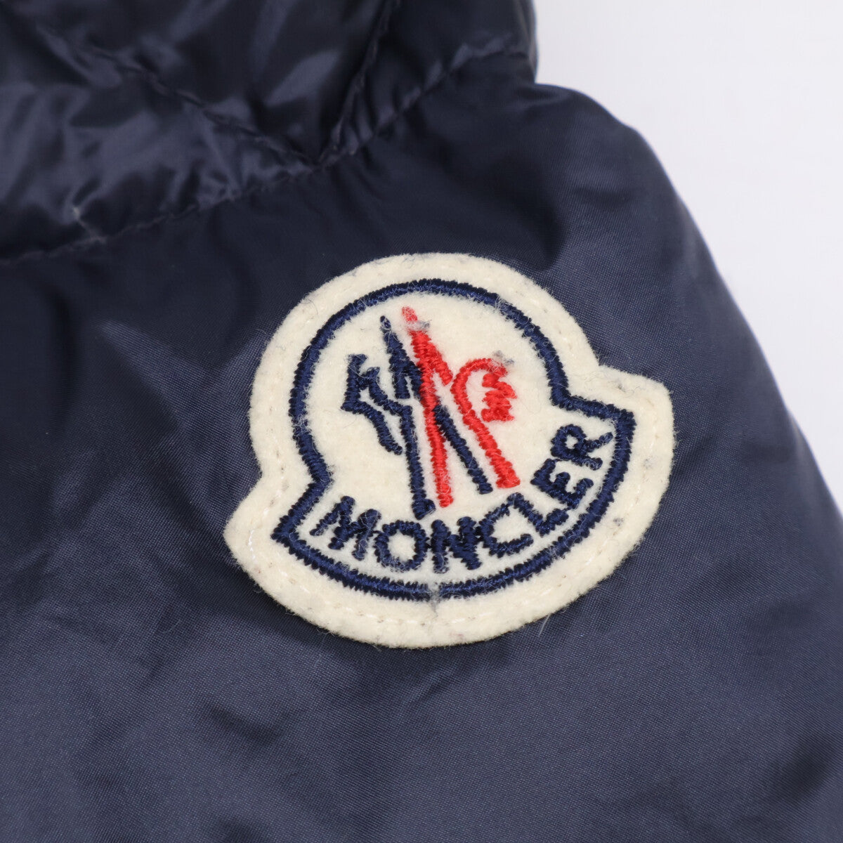 MONCLER Salzman Hooded Down Jacket Navy Size 1