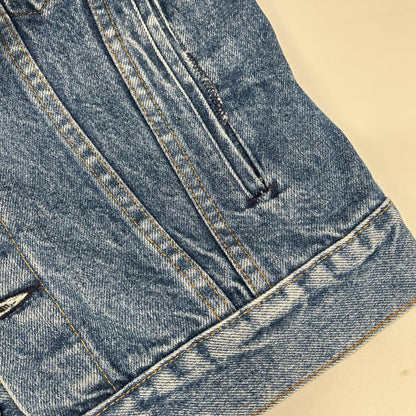 LEVI'S 80s 70505-0216 4th USA Denim Trucker Jacket Size 36