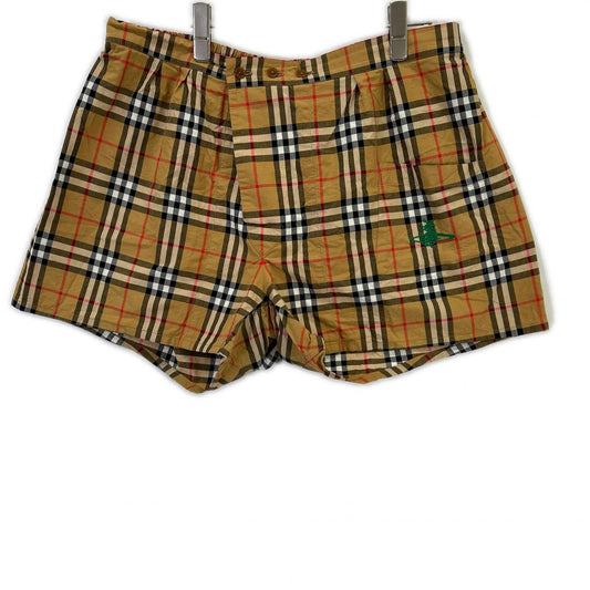 BURBERRY 2018 Vivienne Westwood Nova Check Shorts Size XXL