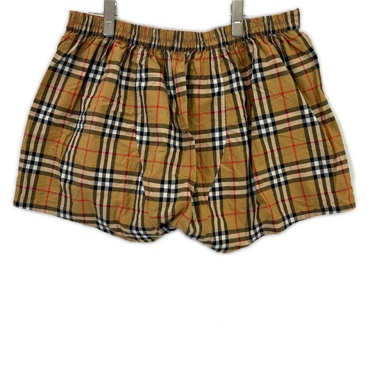 BURBERRY 2018 Vivienne Westwood Nova Check Shorts Size XXL