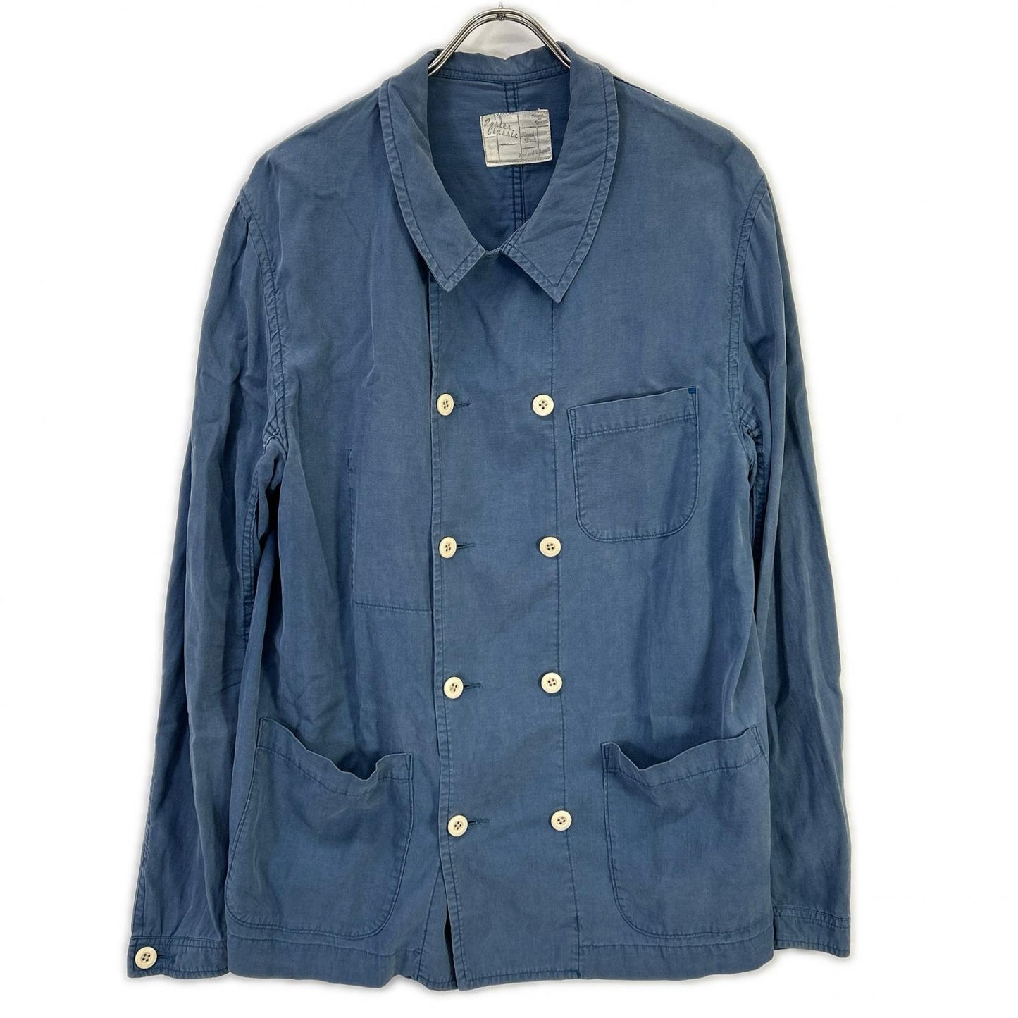 Porter Classic Blue 8B Shirt Jacket Size X
