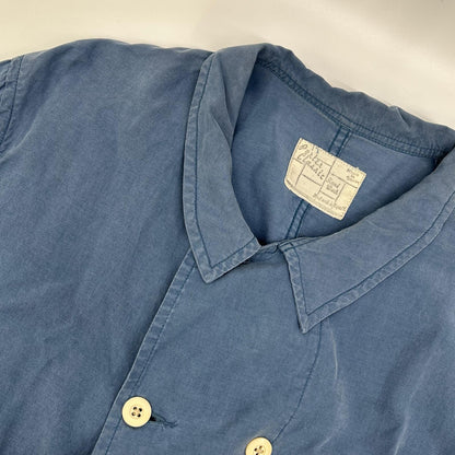 Porter Classic Blue 8B Shirt Jacket Size X