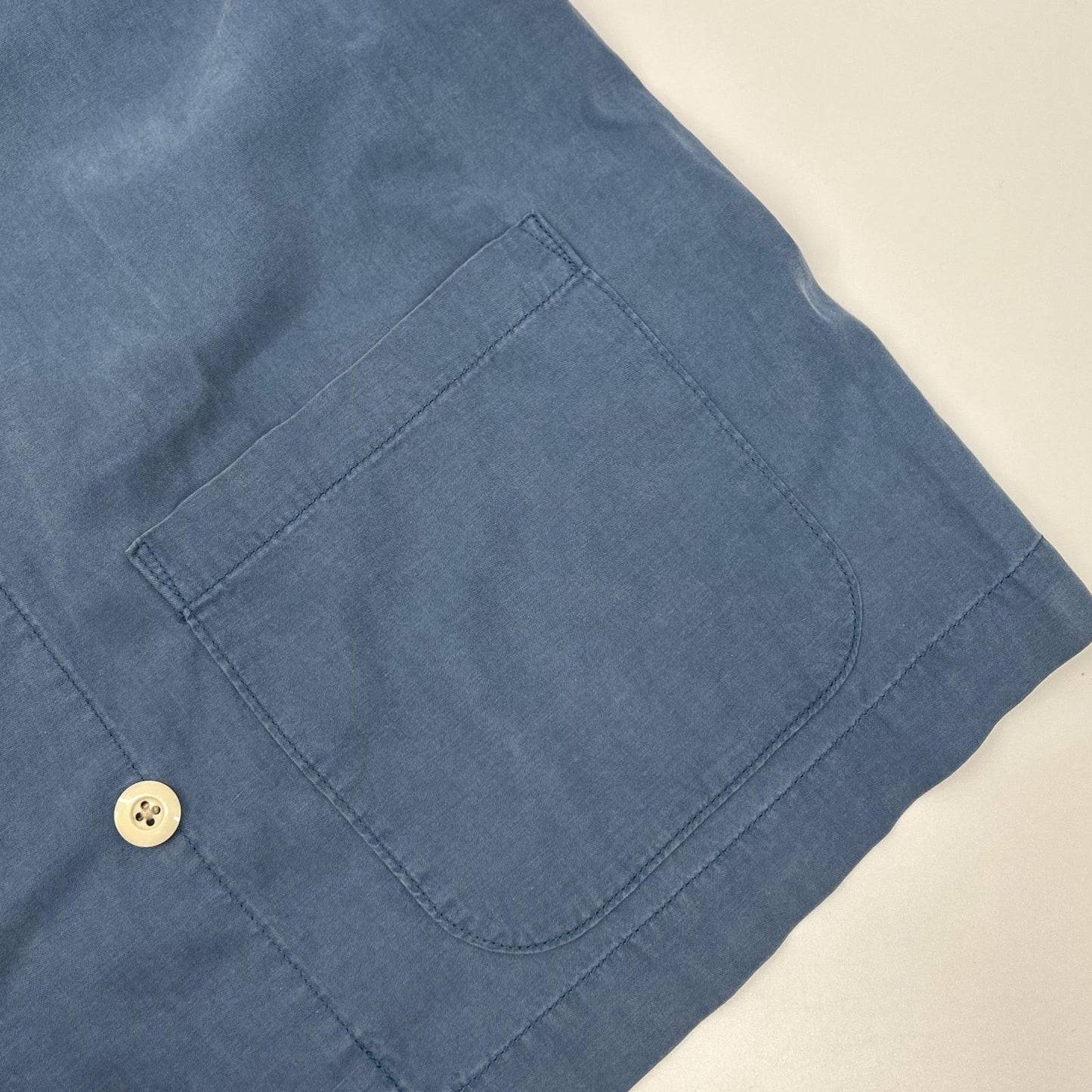 Porter Classic Blue 8B Shirt Jacket Size X