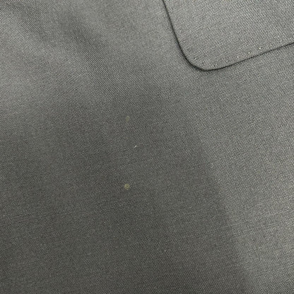 Burberry's Navy Gold Button Wool Tailored Blazer