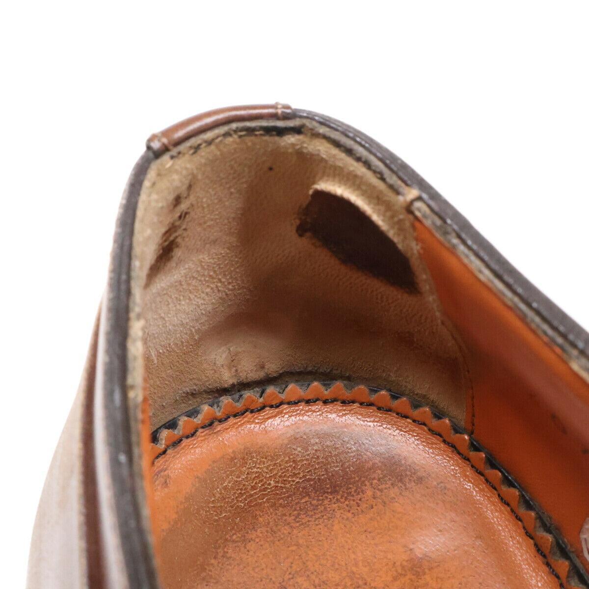 SANTONI 16407 Leather Side Lace Plain Toe Sneakers Size 6
