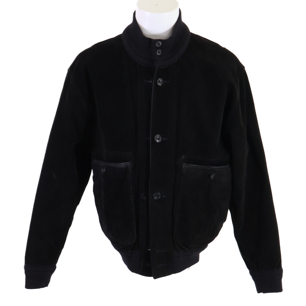 ARNYS Nubuck Reindeer Leather Blouson Jacket Size 48