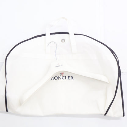 MONCLER TORRANI '24 Cashmere Blend Hooded Jacket Gray Size 4