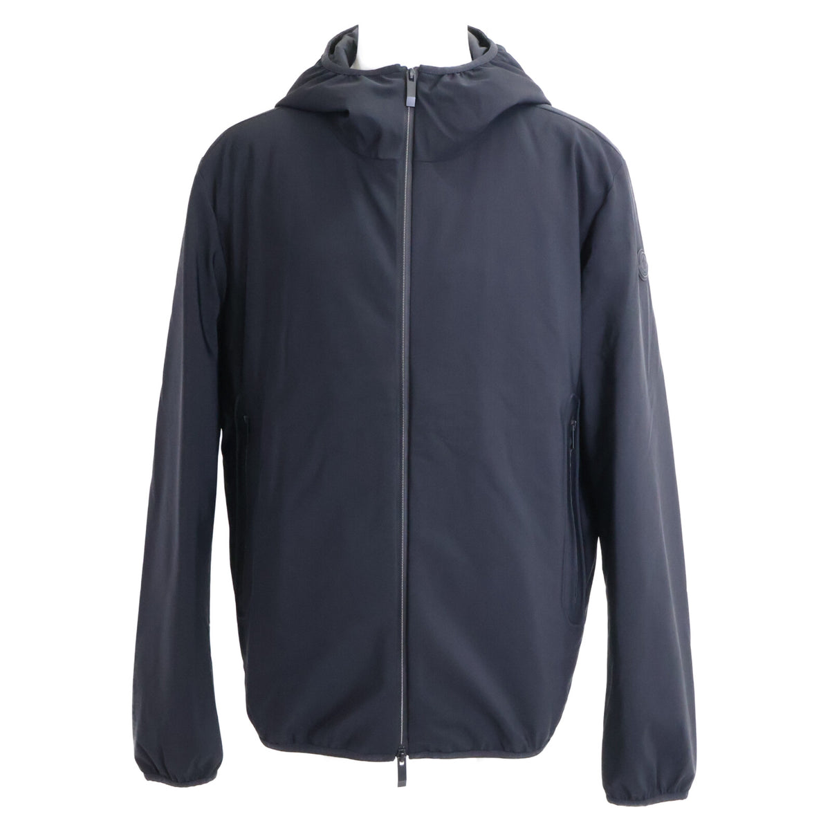 MONCLER DUSLER '24 Hooded Nylon Down Jacket Black Size 4