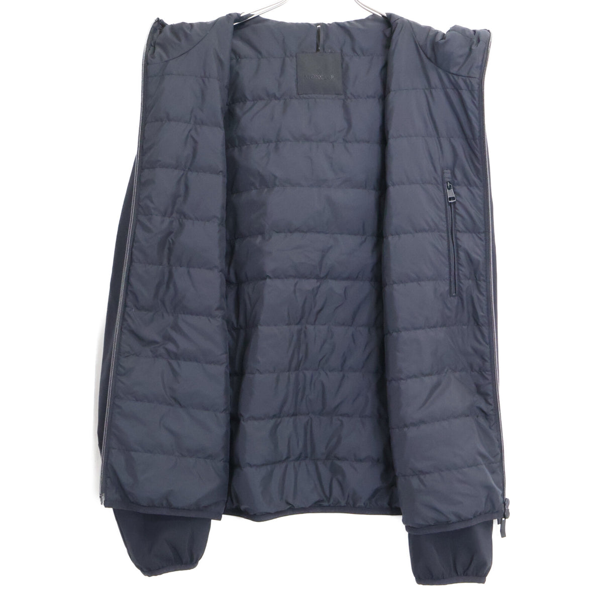 MONCLER DUSLER '24 Hooded Nylon Down Jacket Black Size 4