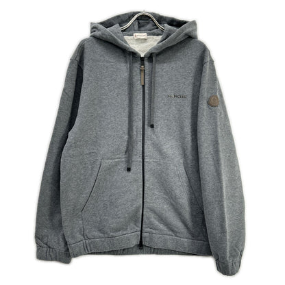 MONCLER FELPA APERTA CON CAPPUCCIO Zip-Up Hoodie Size L