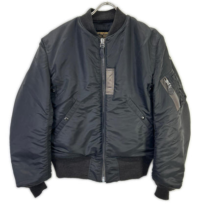 BUZZ RICKSON'S William Gibson MA-1 Jacket Black Size 40