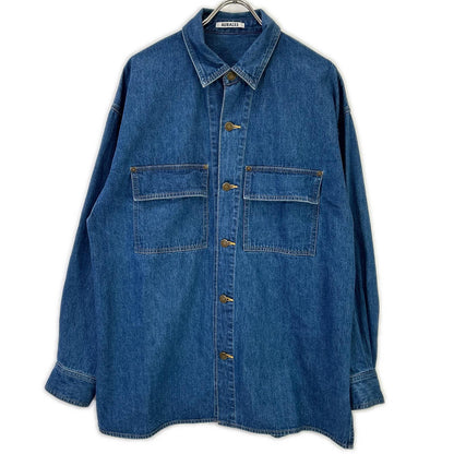 AURALEE 25SS Indigo Selvedge Light Oz Denim Size 4