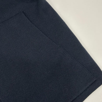 CABaN Cotton Cashmere Zip Hoodie Navy Size M