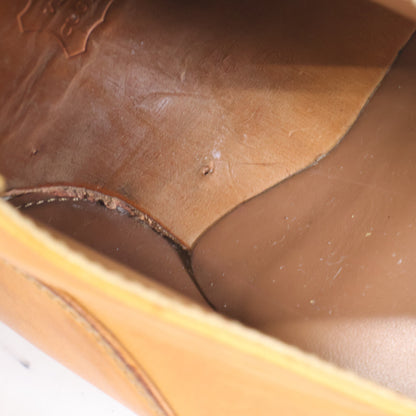 REGAL Worth Collection Leather Straight Light Brown Sneakers Size 26