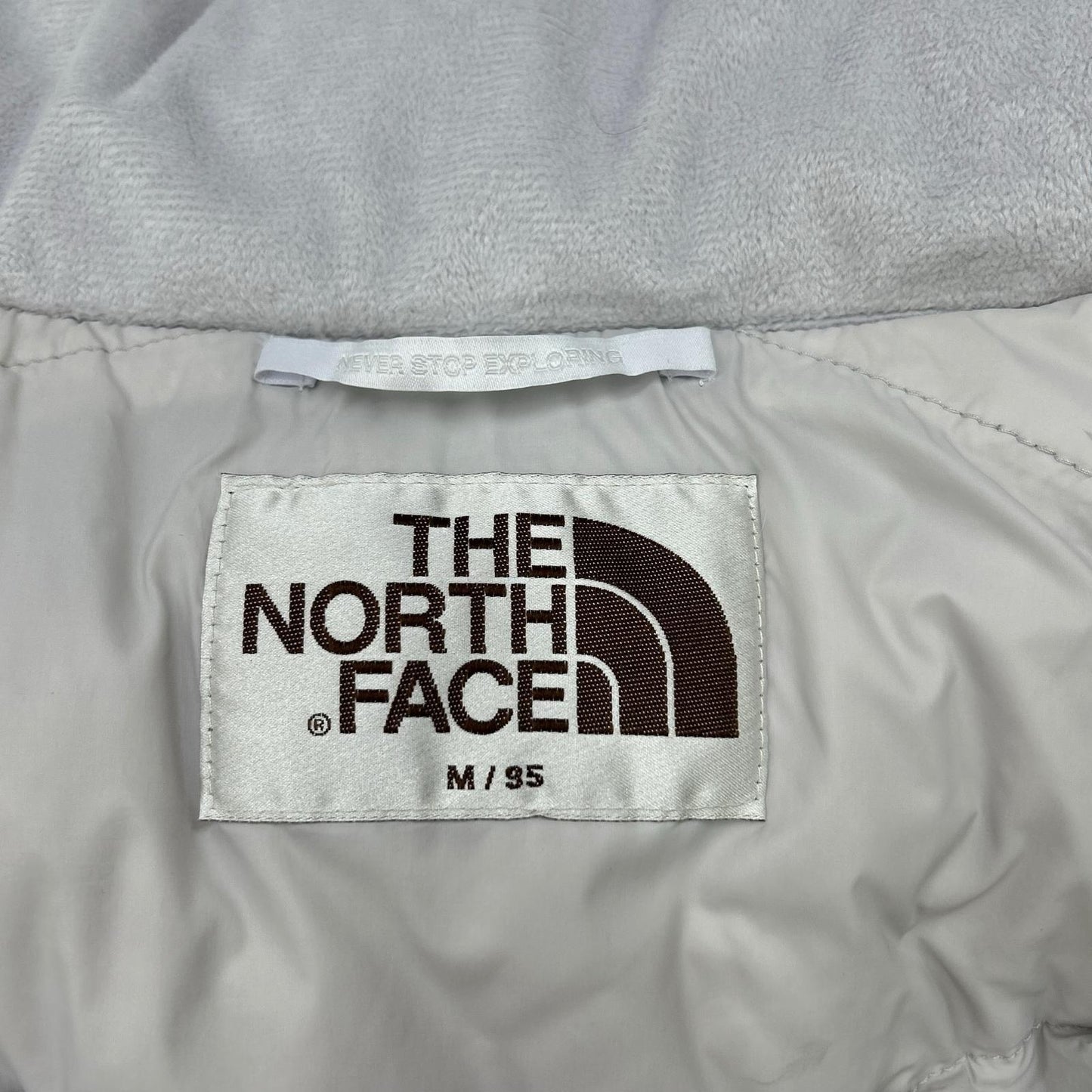 THE NORTH FACE White Label Down Jacket White Size M