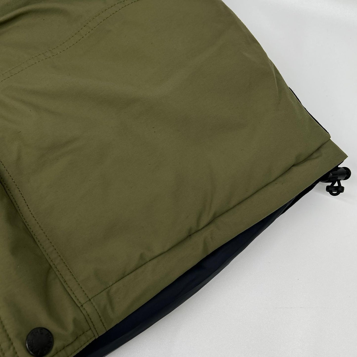 THE NORTH FACE ND91737 Mountain Down Jacket Khaki Size S