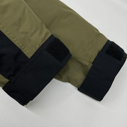 THE NORTH FACE ND91737 Mountain Down Jacket Khaki Size S