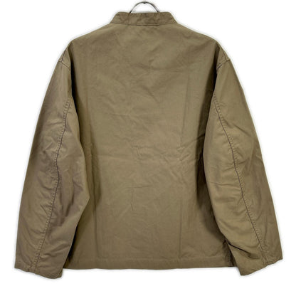 nanamica S25SA106 Cotton Band Collar Jacket Taupe Size S