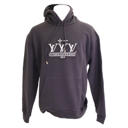 LOUIS VUITTON 25SS Pearl Embellished Logo Hoodie Size L