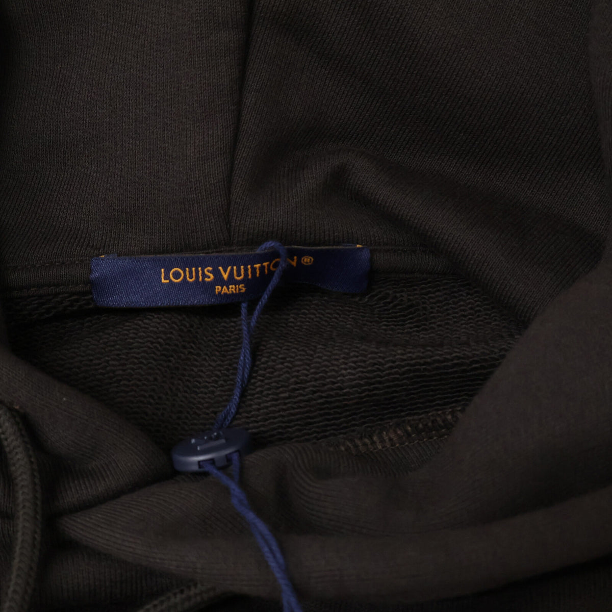 LOUIS VUITTON 25SS Pearl Embellished Logo Hoodie Size L