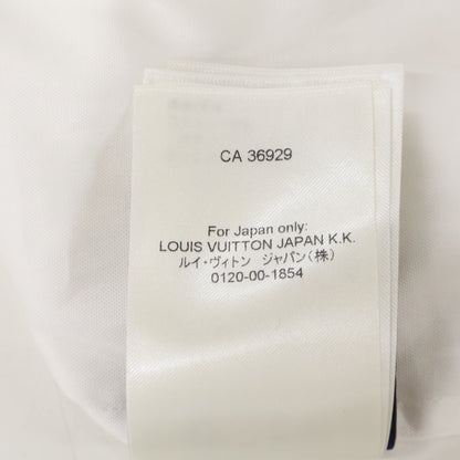 LOUIS VUITTON LV Logo Embroidered Shirt White Size L