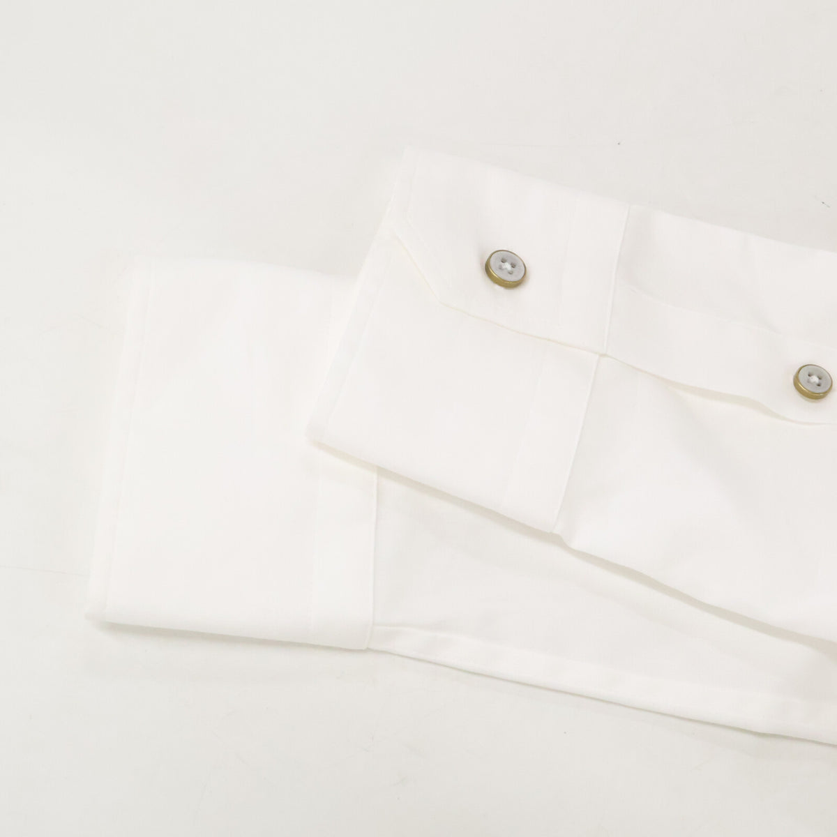 LOUIS VUITTON LV Logo Embroidered Shirt White Size L
