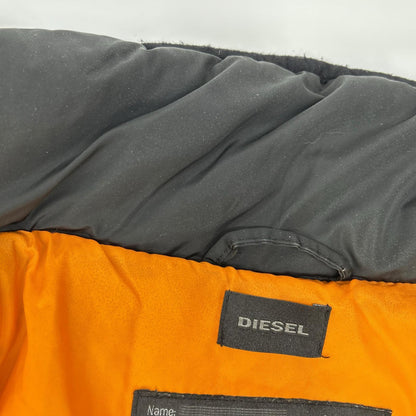 DIESEL Black Panel Denim Jacket Size M