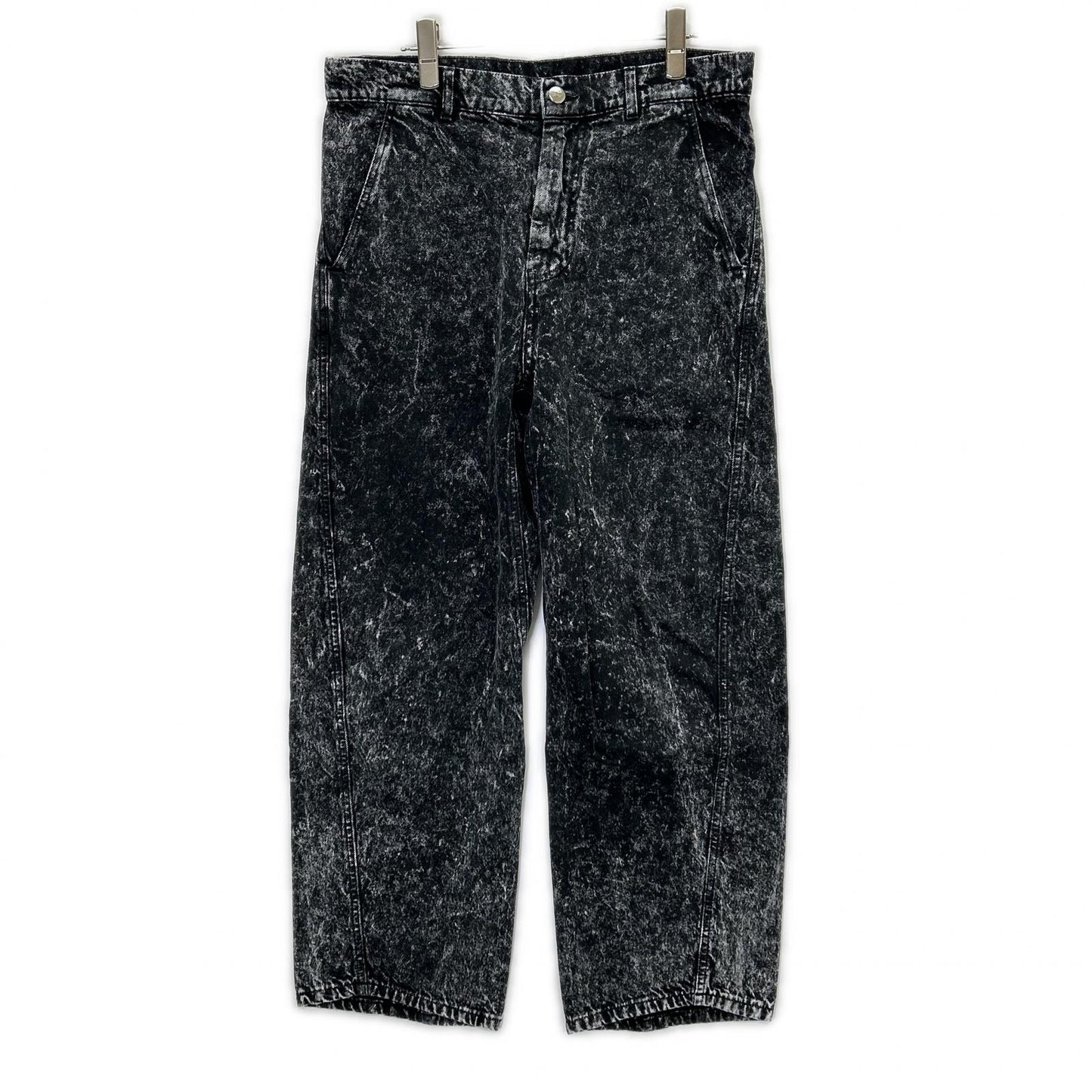 OAMC 24E28OAU67 Chemical Wash Denim Black Size M