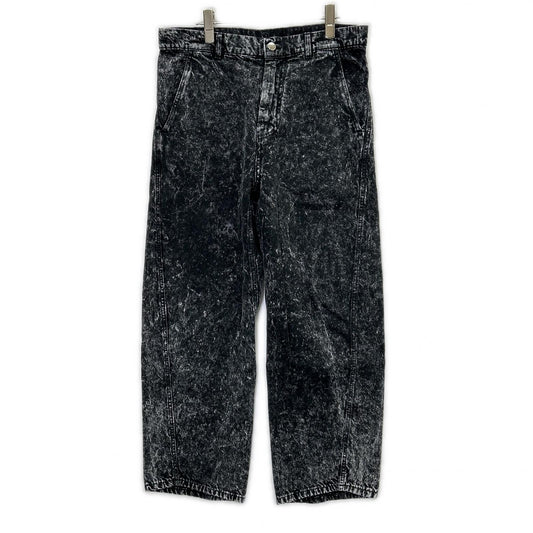 OAMC 24E28OAU67 Chemical Wash Denim Black Size M