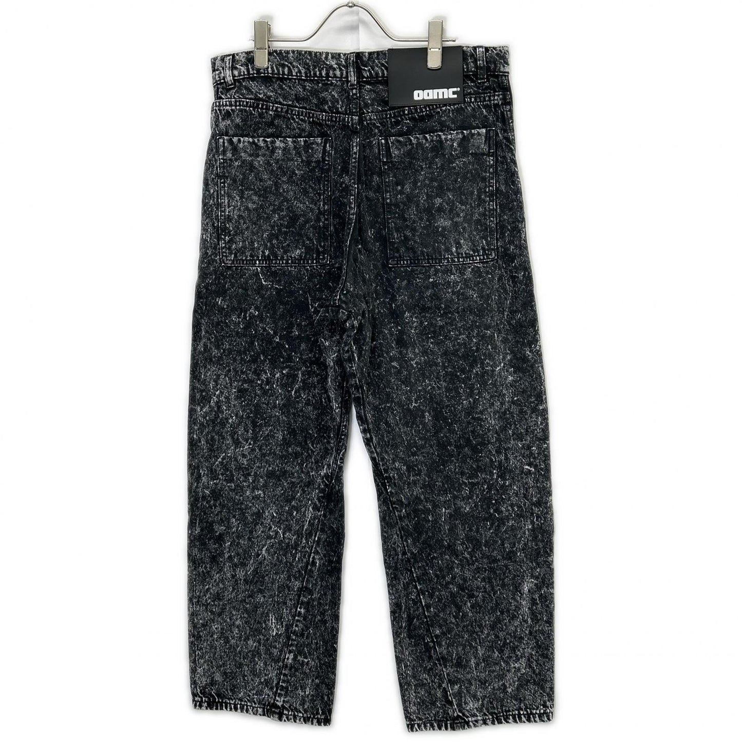 OAMC 24E28OAU67 Chemical Wash Denim Black Size M
