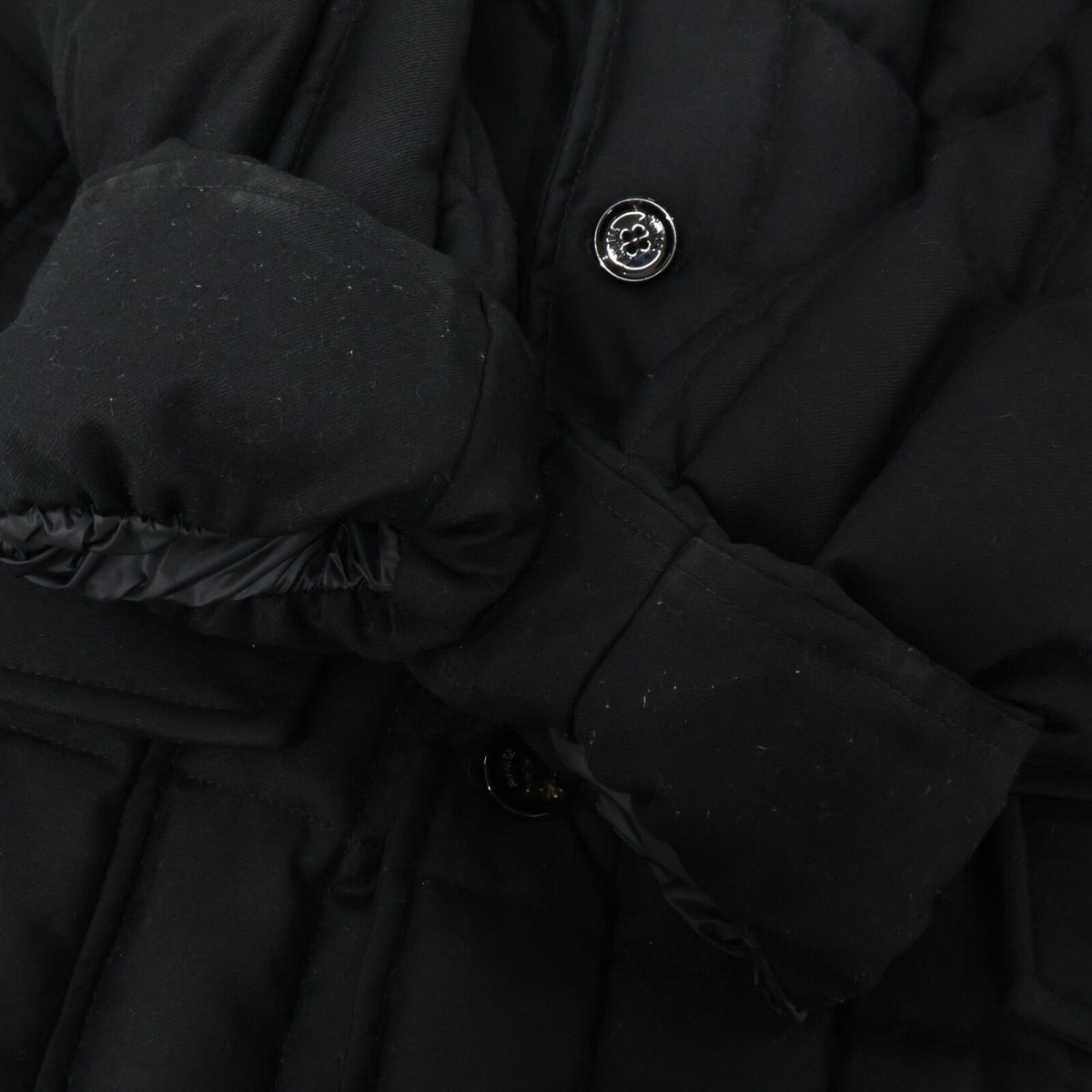 MOORER SIRO-L Cashmere Down Jacket Black Size 44
