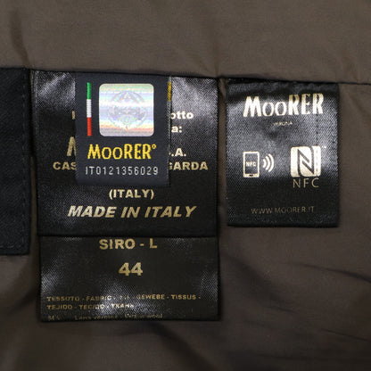 MOORER SIRO-L Cashmere Down Jacket Black Size 44