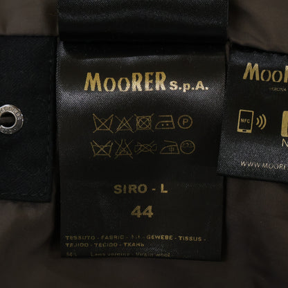 MOORER SIRO-L Cashmere Down Jacket Black Size 44