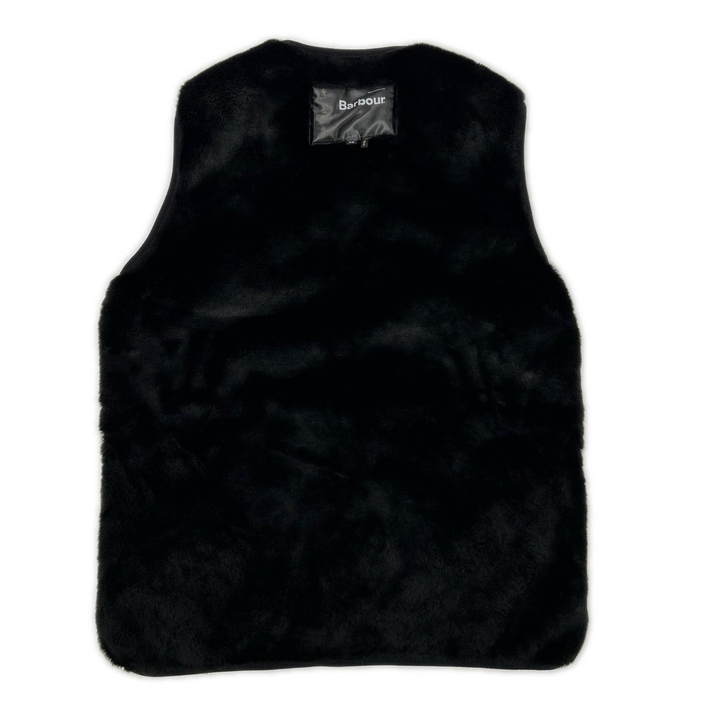 Barbour Reversible Slim Fit Fur Liner Vest Black Size 42