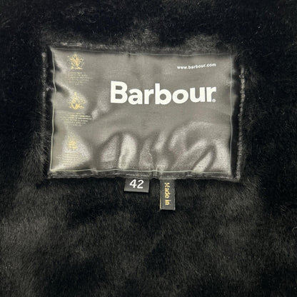 Barbour Reversible Slim Fit Fur Liner Vest Black Size 42