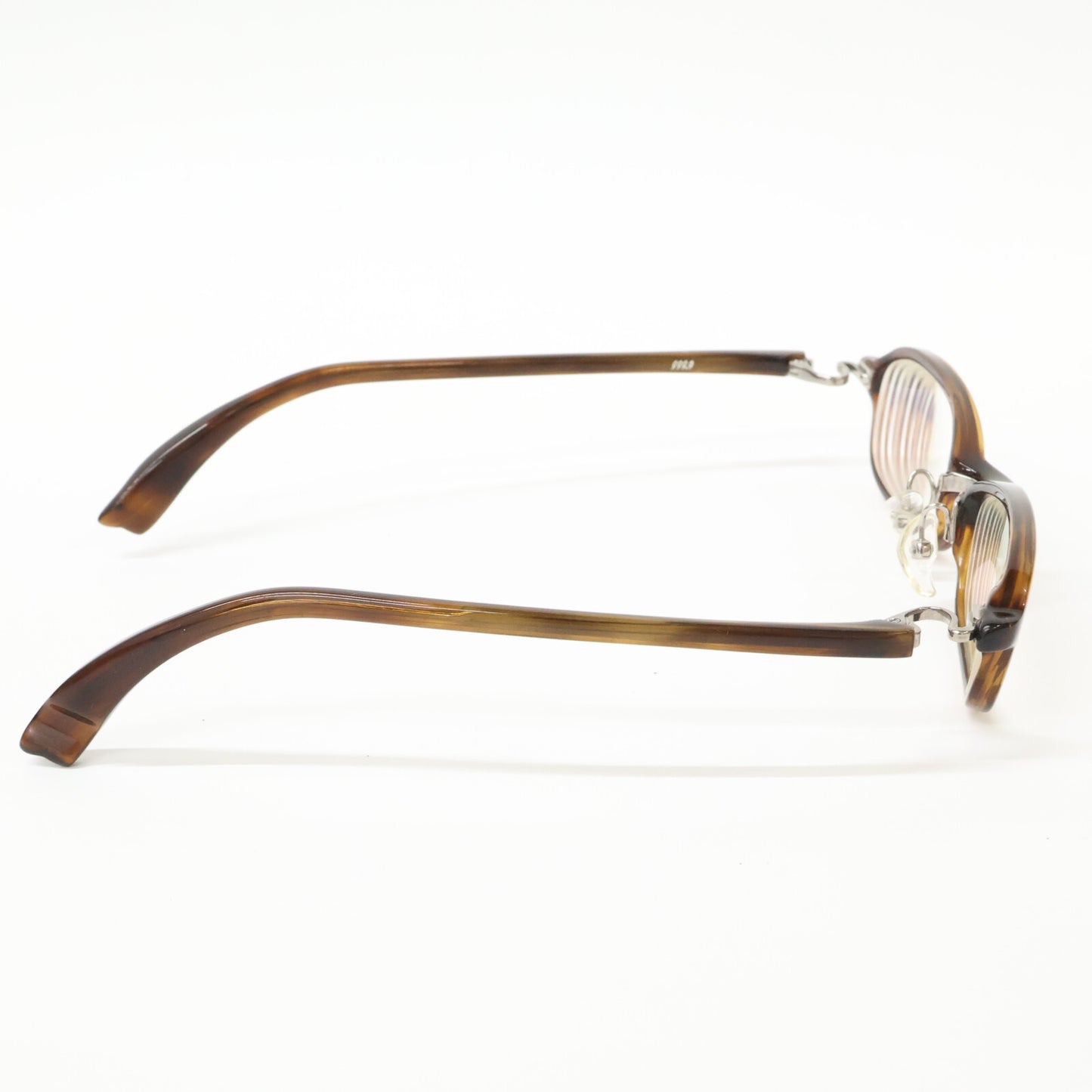 999.9 NP-13 Square Cell Frame Glasses Brown Size ONE SIZE